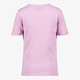 Meisjes T-shirt met hondje en strik lila