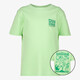 Unsigned jongens T-shirt met backprint lichtgroen