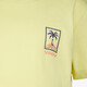 Jongens T-shirt met backprint geel