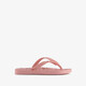 Kinder slippers met hartjes roze