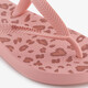 Kinder slippers met hartjes roze