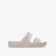 Baya Platform dames slippers lichtroze