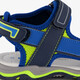 Jongens sandalen blauw groen