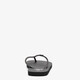 Dames teenslippers zwart