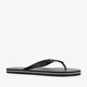 Heren teenslippers zwart