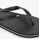 Heren teenslippers zwart