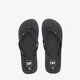 Dames teenslippers zwart