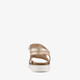 Leren meisjes sandalen goud
