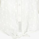 Dames blouse met driekwart mouwen wit