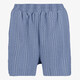 TwoDay dames short met patroon blauw