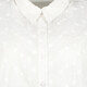 Dames blouse met driekwart mouwen wit