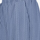 Dames short met patroon blauw