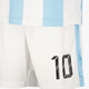 Tweedelig kinder sport set wit blauw