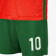 Tweedelig kinder sport set rood groen