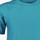 Kinder UV zwemshirt met korte mouwen blauw