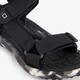 Jongens sandalen zwart met camouflage