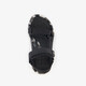 Jongens sandalen zwart met camouflage