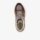 Dames dad sneakers bruin rood