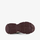 Dames dad sneakers beige bordeaux