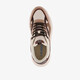 Dames dad sneakers beige bruin