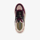 Dames dad sneakers bordeaux roze