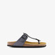 Dames bio teenslippers zwart