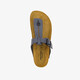 Dames bio teenslippers zwart