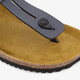 Dames bio teenslippers zwart