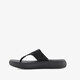 Relaxed Fit: Asana Luxe - Keep Dazzling teenslippers zwart