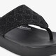 Relaxed Fit: Asana Luxe - Keep Dazzling teenslippers zwart
