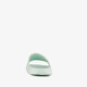 Meisjes badslippers met glitters mintgroen