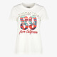 TwoDay dames T-shirt met opdruk wit rood