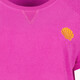 Dames badstof T-shirt roze