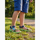Jongens sandalen blauw groen