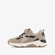 Suède jongens sneakers taupe