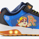 Jongens schoenen met lichtjes blauw oranje