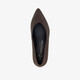 Dames pumps donkerbruin
