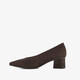 Dames pumps donkerbruin