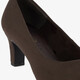 Dames pumps chocoladebruin