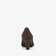Dames pumps chocoladebruin