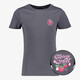 TwoDay meisjes T-shirt met backprint zwart