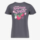 Meisjes T-shirt met backprint zwart