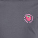 Meisjes T-shirt met backprint zwart