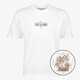 JJ REBEL heren T-shirt met backprint wit