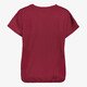 Dames T-shirt bordeauxrood