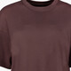Oversized dames T-shirt bruin