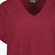 Dames T-shirt bordeauxrood