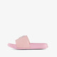 Meisjes badslippers met hartje roze