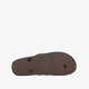 Dames teenslippers met panterprint bruin zwart