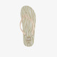 Dames teenslippers met print beige